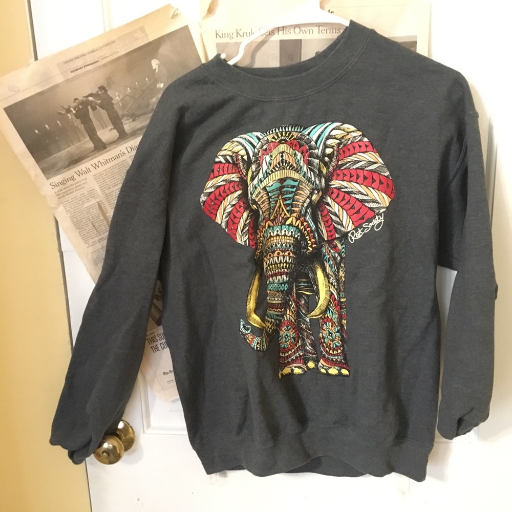 Fun Elephant crewneck